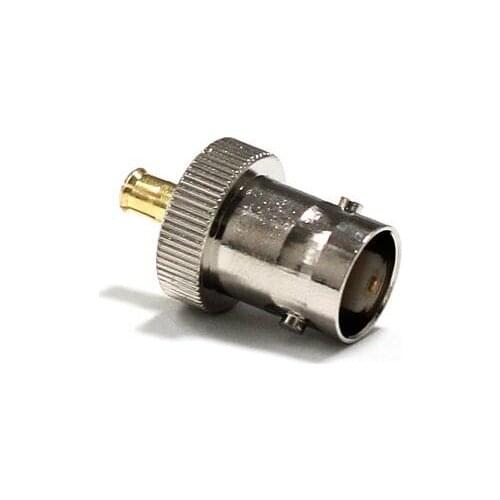 1pc BNC Female Jack switch MCX Male Plug RF Coax Adapter convertor Straight Nickelplated NEW wholesale