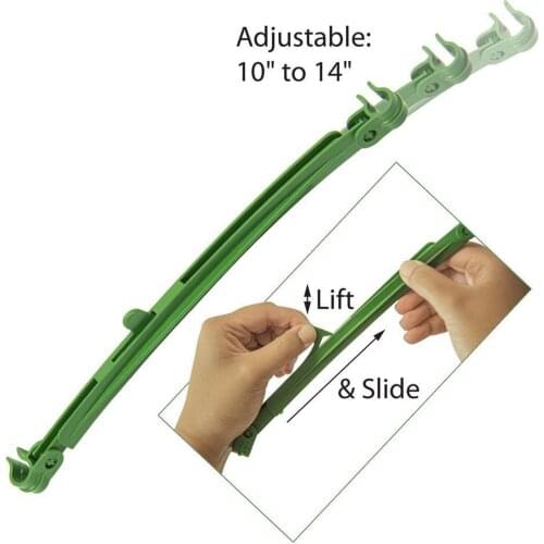 12 Pcs Tomato Trellis Connectors Stake Arms for Tomato Cage Connecting Rod