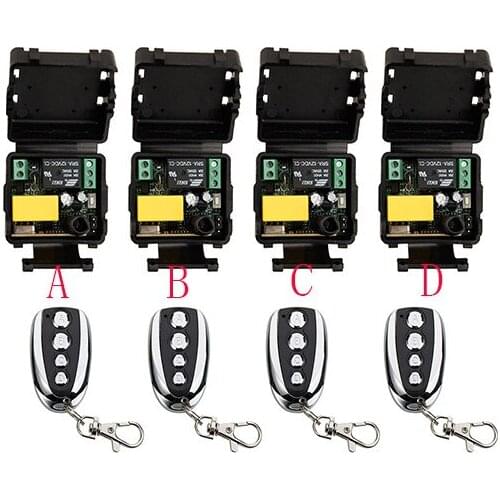 AC220V 1CH 10A RF Wireless Remote Control Relay Switch shutters garage door/ projection screen/ Electric Doors /lamp