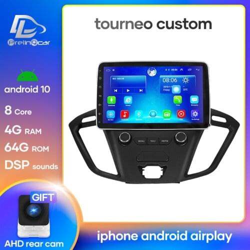32G ROM android car gps multimedia video radio player in dash for Ford tourneo custom car navigaton stereo