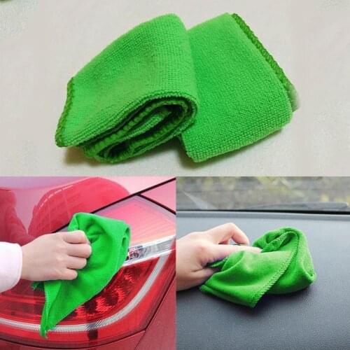 Microfiber Cleaning Auto Car Detailing Soft Microfiber Towel Cleaning Cloths Duster Wash Tools M6G2