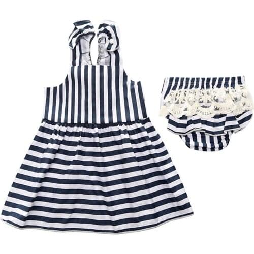 Summer new girls clothing, bohemian style, striped, childrens clothing, fashion girls, suspender skirt, skirt, summer 2021