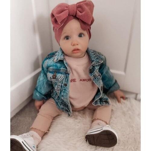 Hot Sale Children Newborn Solid Winter Warm Hairband Soft Elastic Headband For Toddler Baby Girl And Boy Hair Accessories
