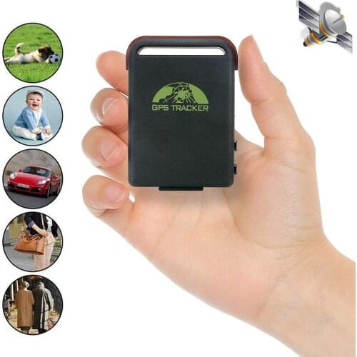 GPS Tracker Detector for Vehicles Cars Kids Dogs Keys People Mini GPS Locator Tag Plotter Magnetic Tracer Long-Range Real Black