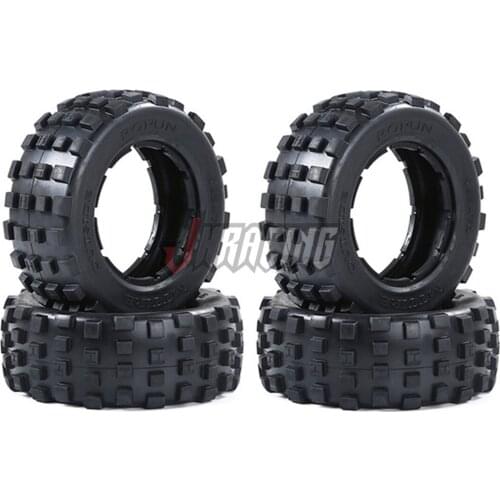High-performance grab-grip wear-resistant off-road tires for 1/5 LOSI 5IVE-T ROFUN LT TRAXXAS X-MAXX 185*70MM