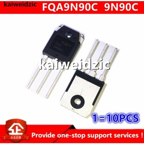 Kaiweikdic FQA9N90C 9N90C TO-247 High voltage MOS transistor/power transistor commonly used in electric welding machine