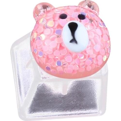 1Pc DIY ABS Custom Cartoon Anime Keycap Bottom Backlit Keycaps Gift For Cherry MX Mechanical Keyboard Key Cap R4 Height