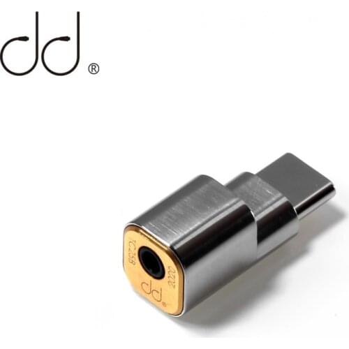 DD ddHiFi TC25B USB C TypeC to 2.5mm Jack Headphone Adapter for Android Smartphone Support 384kHz/32bit Decoding Amplifier