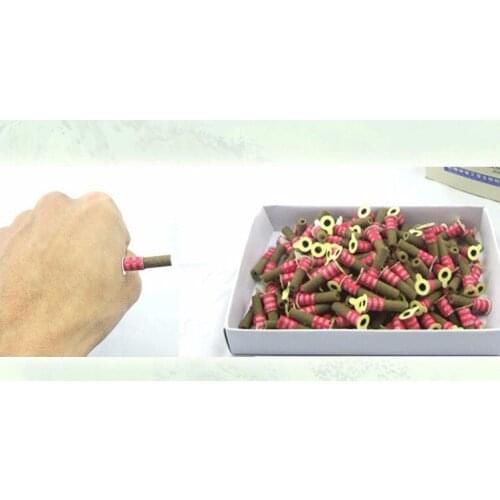 With little smoke self-stick Moxa tube Self-adhesive acupuncture points moxibustion tube180pcs acupuncture massage