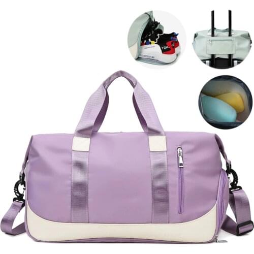 Dry Wet Fitness Bag Gym Bags Sports Nylon Training Shoulder Men Bag Traveling Sac De Sport Tas Yoga Gym Bag Swim Women