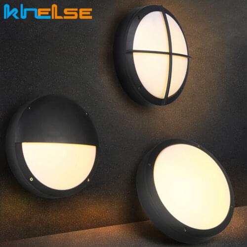 Waterproof Outdoor Ceiling Lights Flush Mount Bathroom Lamp Flush LED Kitchen Balcony Porch Lighting Fixtures Outdoor Corridor