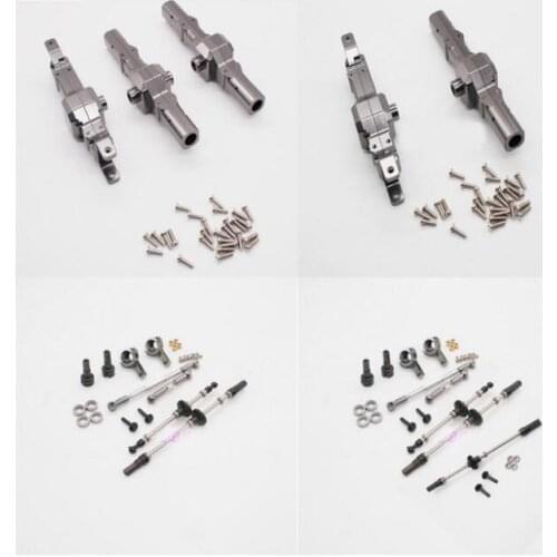WPL B1 B-1 B14 B-14 B16 B-16 B24 B-24 C14 C-14 B36 1/16 Military Truck RC Car spare parts axle housing Metal gearbox metal gear
