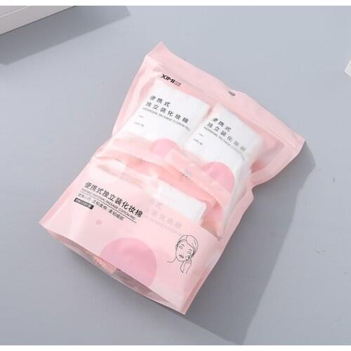 100Pcs Cotton Pads Face Make Up Remover Organic Wipes Cosmetics Cotton Pad Soft Facial Organic Cleansing Skin Care Beauty Tool