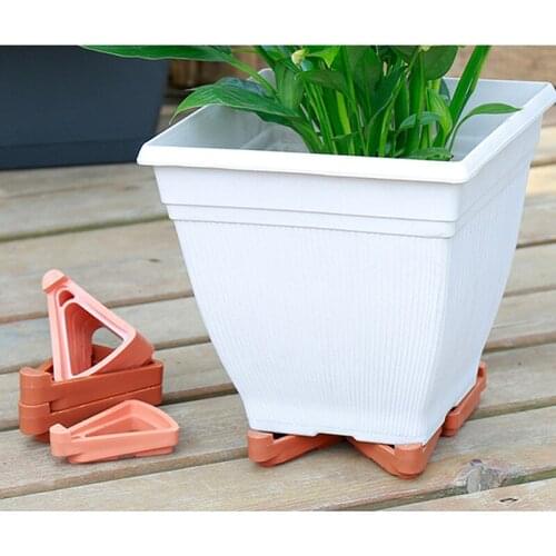 12PCS Flower Pot Foot Pad Ventilated Breathable Anti-Rot Root Home Indoor Flower Potted Plant Pot Activity Pad Bottom Support