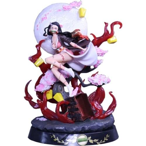 29cm Demon Slayer Anime Figure Big Size Kamado Nezuko PVC Action Figure Toy Kimetsu no Yaiba Collectible Model Doll Gifts