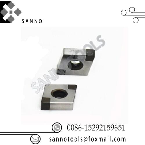 Free shipping! High quality turning tool CNGA1204 CBN cnc carbide turning inserts for cast iron and hardened steel