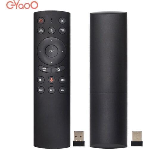 G20BTS Wireless Air Mouse Bluetooth Remote Control Gyroscope Voice Control For Xiaomi Smart TV Mibox Fire Stick Android TV