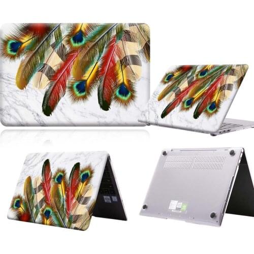 Pheasant Feather Anti-slip Laptop Case For MateBook 13/13 AMD Ryzen/14/D14/D15/X 2020/X Pro/Pro 16.1/Honor MagicBook14/15