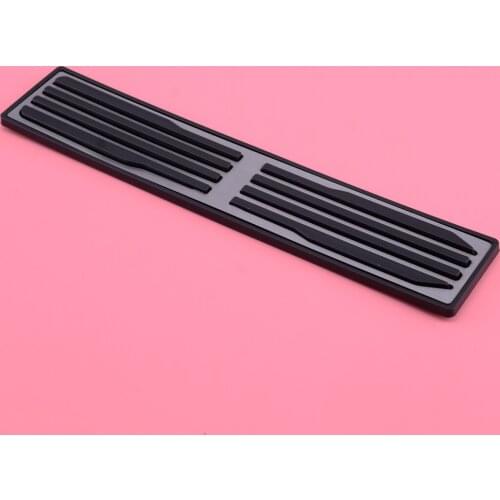 CITALL Brushed Treatment Foot Rest Pedal Cover fit for Jaguar E-Pace F-Pace XE XF Range Rover Velar 2018 2019