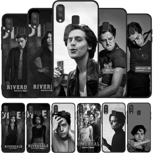 American TV Riverdale Series Cole Sprouse Black Phone Case For Samsung Galaxy A71 A51 A41 A31 A20E A10 A20 A40 A50 A70 M30S