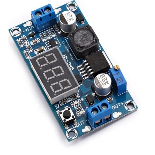 DC-DC XL6009 Digital Boost Step Up Power Supply Module Adjustable 4.5-32V to 5-52V Step-up Voltage Regulator With LED Voltmeter