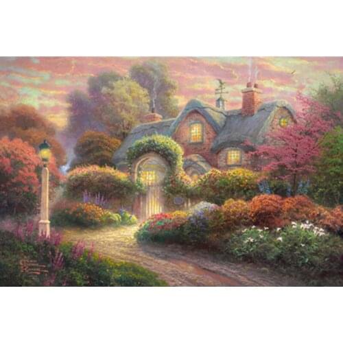 Wooden Jigsaw 1000 Pieces Thomas Famous Oil Painting Children/Adult Toys Interior Art Decoration Supplies