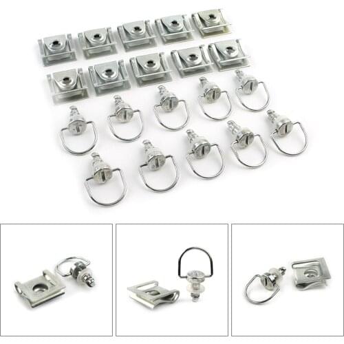 Motorcycle Race Fasteners Quick Release 1/4 Turn Fairing 15MM D-Ring Bolt For Honda for Yamaha for Kawasaki for Ducati