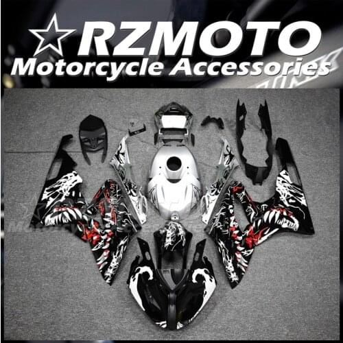 New ABS Injection Mold Full Fairings Kit Fit for BMW S1000RR Hp4 2015 2016 15 16 bodywork set custom White blue