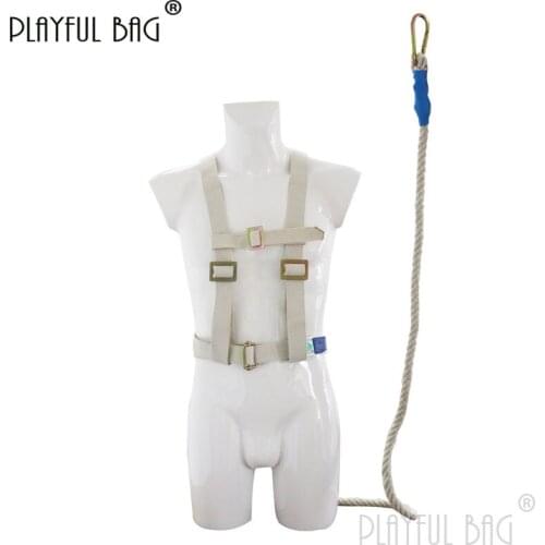 PB Playful bag Polyester-cotton flame-retardant double-back Safety belt High-altitude Working Safety Belt Anti-Fire ZL63