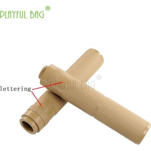 Outdoor sports fun toys KSC silencer 14 reverse teeth 19 in-line front tube cap JinMing JinJi SLR water bullet gun parts MD68