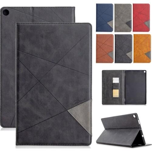 For Samsung galaxy tab a7 10.4/S6 Lite Tab S5E T720 T870 P610 T860 T290 P200 T510 T590 T380 T580 smart PU Leather tablet case