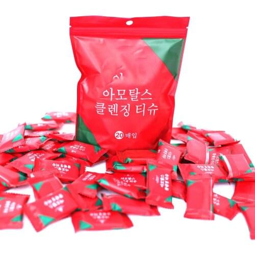 Wonderlife 20pcs Disposable Pure Cotton Compressed Portable Travel Face Towel Water Wet Wipe Washcloth Napkin Moistened Tissues