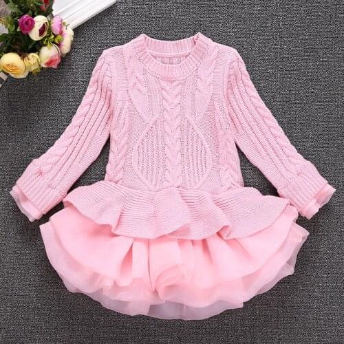 VTOM Warm Dresses For Girls