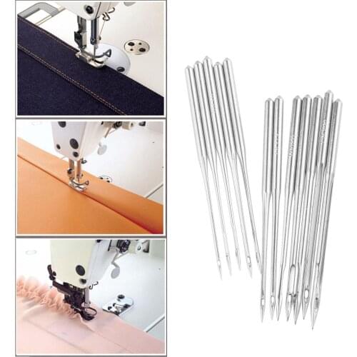 10pcs Sewing Needles DBX1 Mix Packing Compatible Suitable For All Brand Industrial Lockstitch Sewing MachineVarious Models
