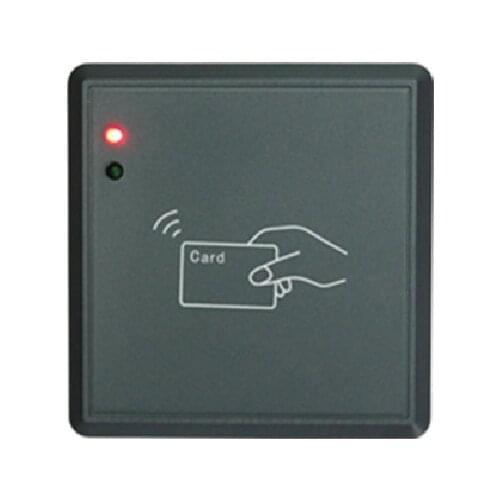 13.560Mhz 125Khz IC ID card Reader rs485 WG26 RS232 output access control reader read head waterproof