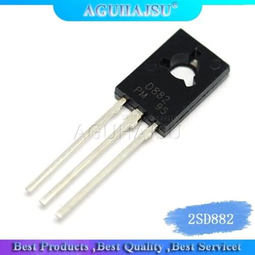 20PCS 2SD882 TO-126 D882 TO126 IC new and original