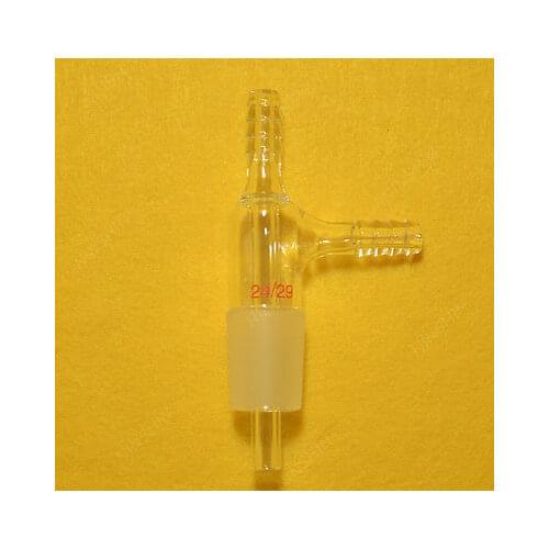 24/29,Gas Inlet Adapter with Both Hose Connection,Lab Glassware