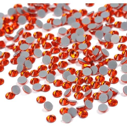 DIY 2058HF Hyacinth Best DMC Crystal Glass Iron On Rhinestones Hot fix Rhinestones in Szie SS6 SS8 SS10 SS16 SS20 SS30
