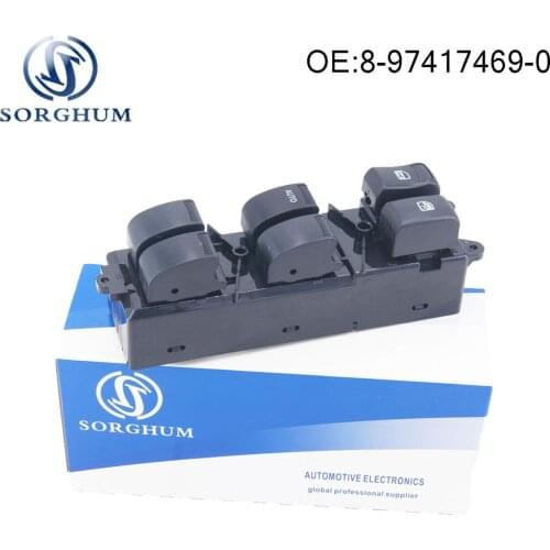 Electric Door and Window Main Control Switch 8-97417469-0 For Isuzu