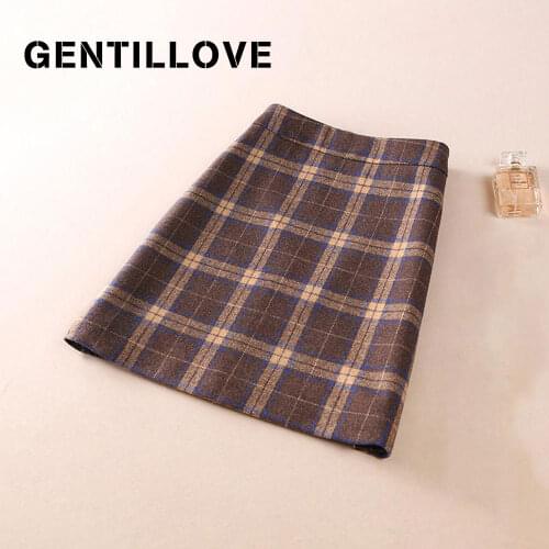 Женские юбки с высокой талией GENTILLOVE China At AliExpress