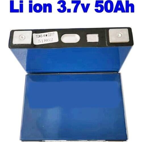GTK 3.7v 52Ah Cell 50Ah Lipo Battery Li ion Lithium For Pack Diy Solar Home Energy Storage Inverter RV EV 12v 24v Power Bank
