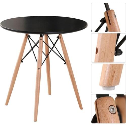 Circular Leisure Table Outdoor Table Portable Foldable Camping Furniture Modern Stylish Non-slip For Office Study Restaurant HWC