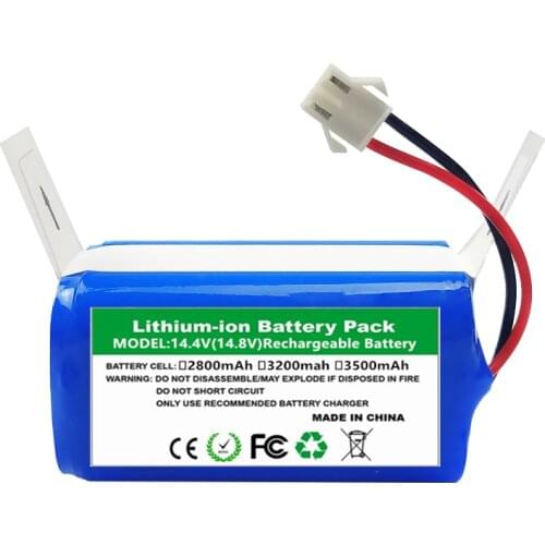 3500mAh 14.4V N79 Li-ion Battery for Ecovacs Deebot N79 N79S DN622, For Eufy Robovac 11, 11S, 11S MAX, 12, 15C, 15C MAX, 15T, 30