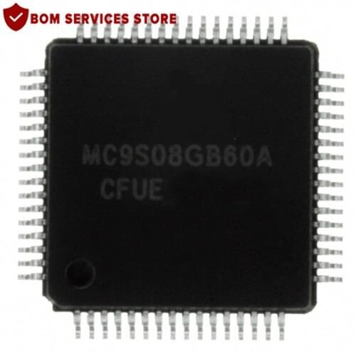 Fast Delivery 10PCS MC9S08GB60A MC9S08GB60ACFUE IC QFP64 HCS08 Microcontrollers