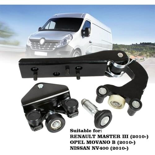 Sliding Door Guide Roller Right 3 Set For Renault Master III NISSAN NV400 OPEL Movano B 8200661119, 777946809R, 745963412R