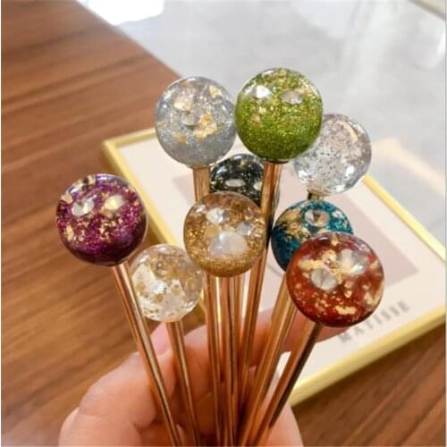 New Fashion 2021 jewelry lollipop planet hairpin hairpin braided hair accessories elegant girl headdress Hair Styling Tools