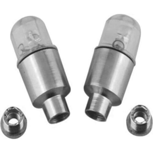 New Multicolor Wheel Car Lights Auto Accessories Bike Motorcycle Light LED Taillight Tire Tyres Intelligent Cool Zinc Alloy Lamp