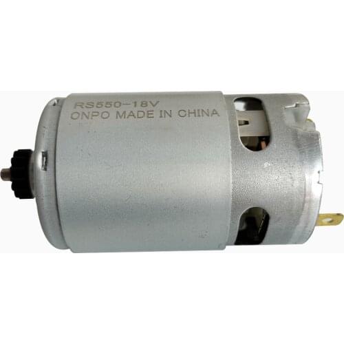 ONPO RS550-18V Electric Drill Motor 14 Teeth For INGCO Cordless Charge Drill Screwdriver Accessories