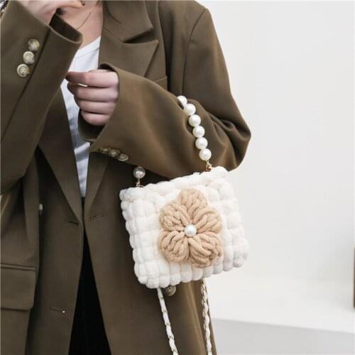 Peace and love Women's Knitted Bags