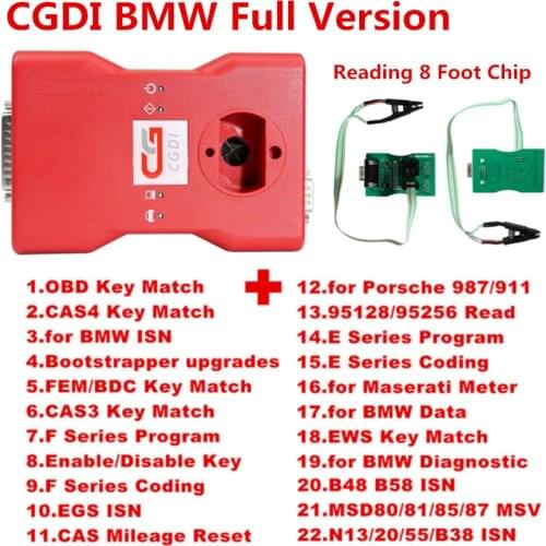 Full Version CGDI Prog for B-MW MSV80 Auto key programmer + Diagnosis tool+ IMMO Security 3 in 1 Add for B-MW FEM/EDC Function